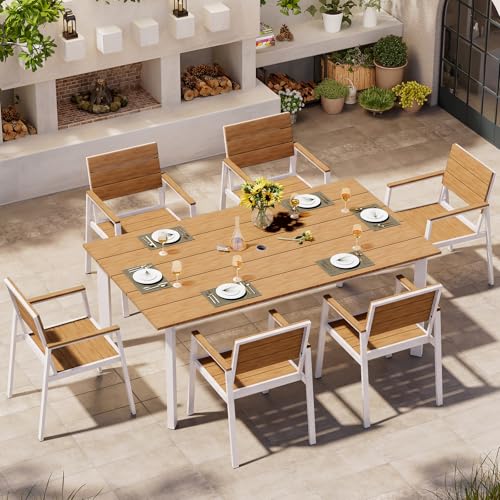 Oasbira Outdoor Dining Set for 6